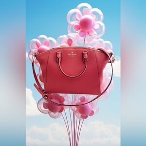 NWOT Kate Spade Pink Leather Handbag